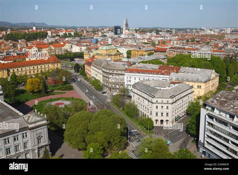 Zagreb Panorama View Hi Res Stock Photography And Images Alamy