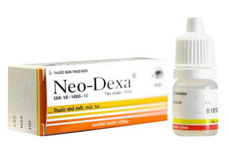 Thuốc Nhỏ Mắtmũitai Dexamethasone Neomycin Pharmog