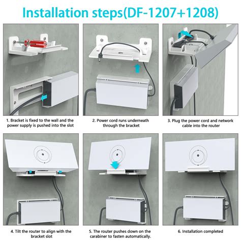 Snapklik XLTTYWL Starlink V3 Mount Starlink Gen 3 Router Wall Mount