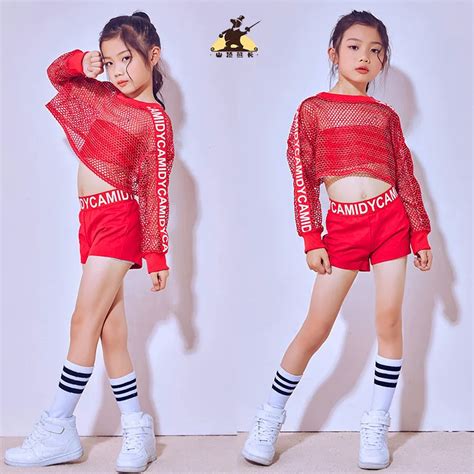 Buy Hip Hop Dance Costume Kids Girls Child Jazz Dance