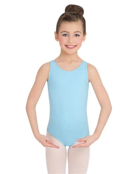 Capezio Light Blue Leotard Girls The Fitfdc