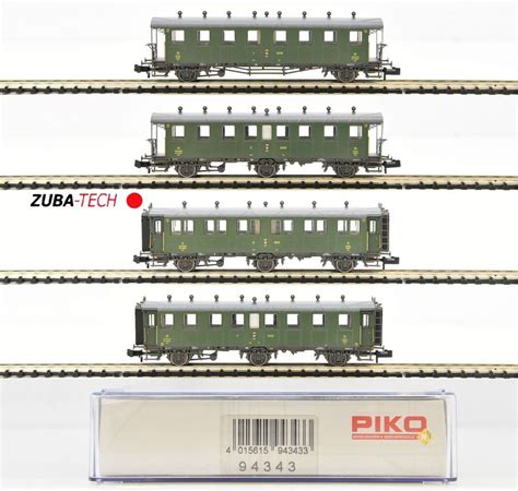 Piko 94343 Oldtimer Wagenset 4 Tlg SBB Spur N GS Mit OVP Kaufen Auf