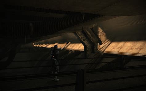 The Lighting In The Feros Tunnels On The Le Is Awesome Masseffect