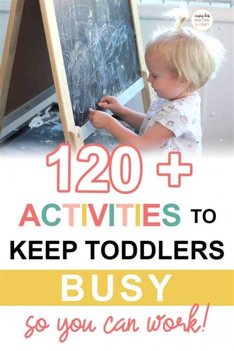 120 of the best activities to keep toddlers busy – Artofit