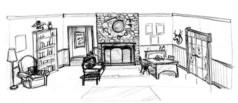 Set Design Sketches For Plays