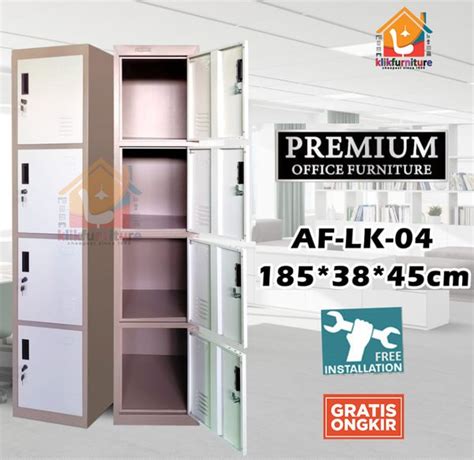 Jual Lemari Loker Locker Cabinet Pintu Full Besi Lk Di Lapak