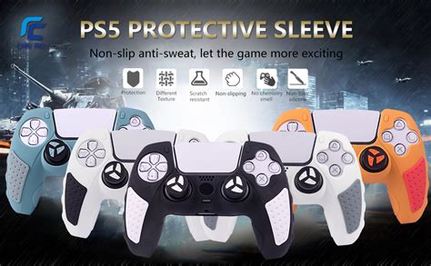 Amazon Ps Controller Grip Cover Chin Fai Anti Slip Silicone Skin