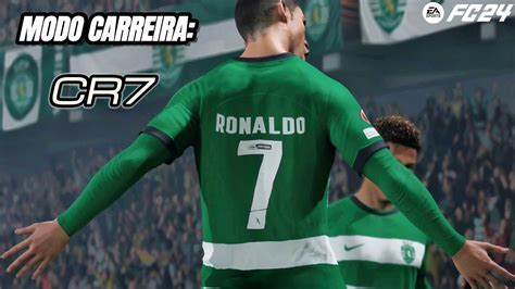 FC 24 Modo Carreira Jogador CR7 Sporting CP X Bergamo Calcio UEFA