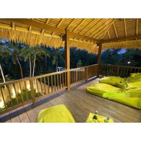 Dijual Villa Ubud Bali View Sawah Dan Sungai SHM Lengkap Di Gianyar