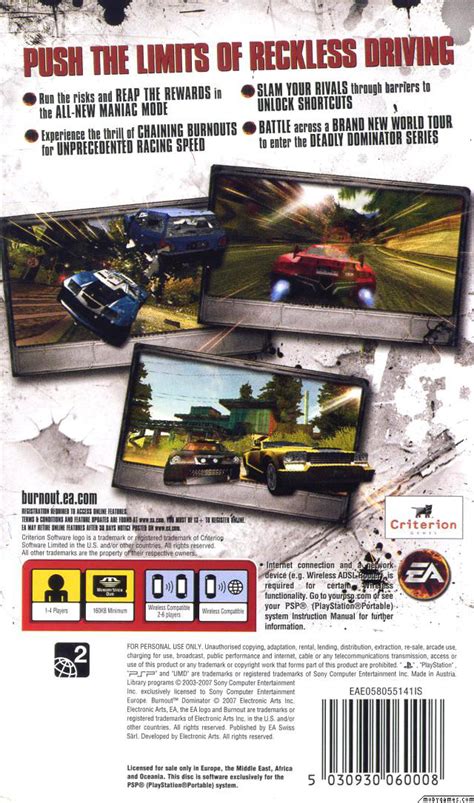 Burnout Dominator Images Launchbox Games Database