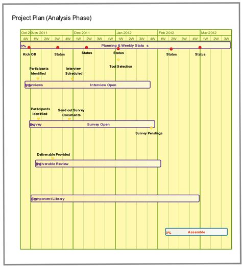 Project Plan (Analyze Phase)