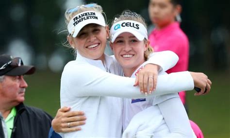 Sisters Nelly Korda and Jessica Korda team up, take share of early lead at Dow Great Lakes Bay ...