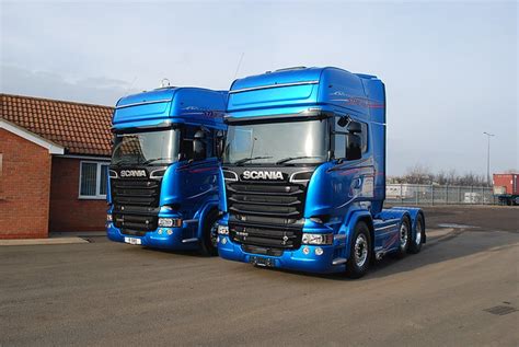 Scania R X Topline Streamline Blue Stream A Photo