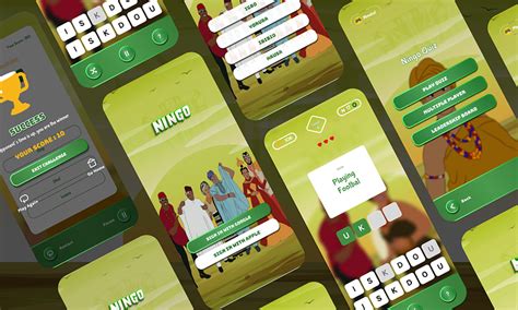 Word Game App by mmekutmfon peter on Dribbble