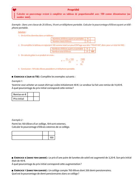 Proportionnalit Et Fonctions Lin Aires Cours Et Exercices Fr