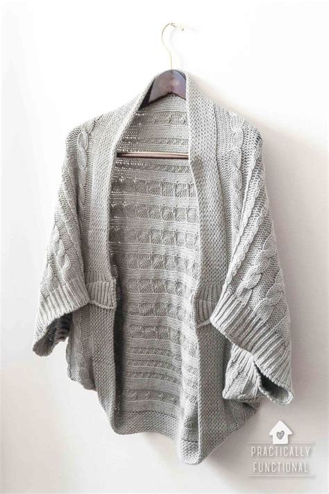 Turn A Blanket Into A Diy Cocoon Cardigan Artofit