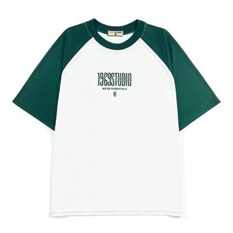 O Thun Raglan Studio Basic Tee Form R Ng Tay L Unisex Ph I Tay