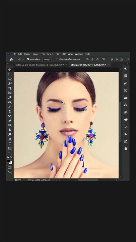 Doing The Makeup Artist Photoshop Tutorial Photoshop Tutorial