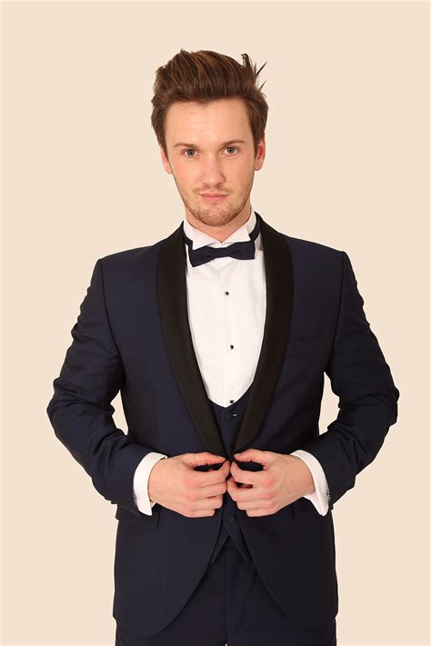 Midnight Blue 3 Piece Tuxedo With Rental Option Tom Murphy S Formal And Menswear