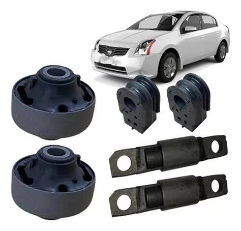 Kit Buchas Balança E Barra Estabiliz Nissan Sentra 2008 A 12