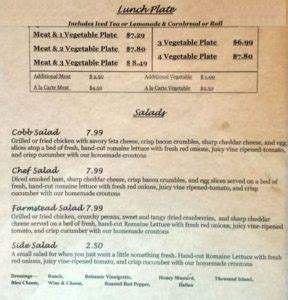 Wood ranch happy hour menu | Farmstead Restaurant