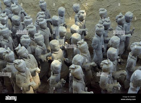 Terracotta Warriors And Horses Of Han Dynasty In Xuzhou Jiangsu