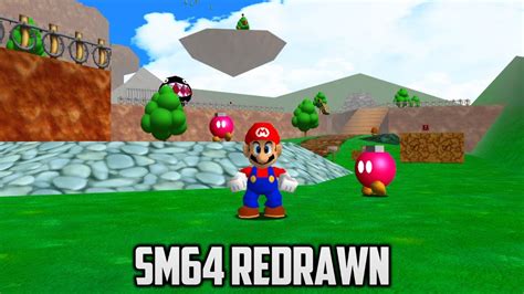 ⭐ Super Mario 64 Pc Port Sm64 Redrawn Texture Pack Youtube