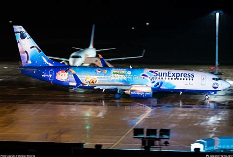 TC SNU SunExpress Boeing 737 8HC WL Photo By Christian Wewerka ID