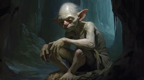 Portrait of Gollum by Azvayer on DeviantArt