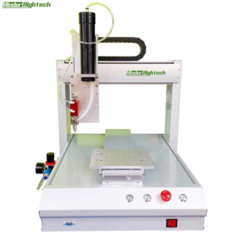 MD 3 Axes Desktop Robot Benchtop Silicon Glue Dispensing Machine Glue