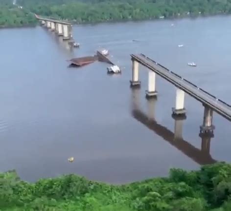 Governador Do Par Afirma Que Queda De Ponte Deixou Desaparecidos