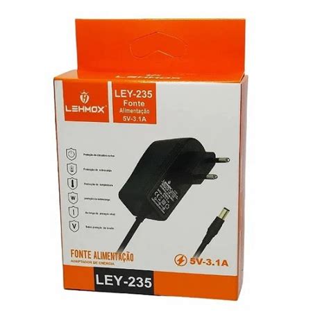 Fonte TV Box Lehmox 5v3 JH Imports