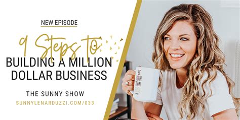 Steps To Building A Million Dollar Business Sunny Lenarduzzi