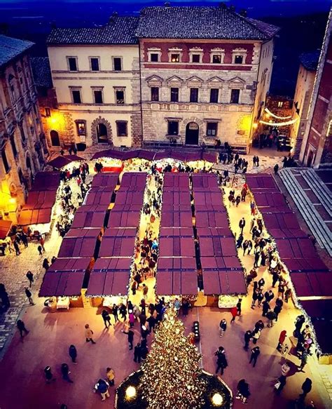 Mercatino Natalizio Natale A Montepulciano