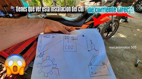 Conectar CDI DE CORRIENTE DIRECTA En Tu Motocicleta YouTube