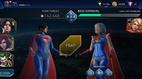 Sub Boss Power Girl Solo Raid Event Fights Injustice Mobile