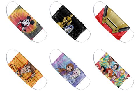 New Disney Face Masks Now Available Online & In-Store | Disney Parks Blog