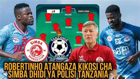 Kocha Robertinho Atangaza Mabadiliko Kikosi Cha Simba Kinachoanza Dhidi