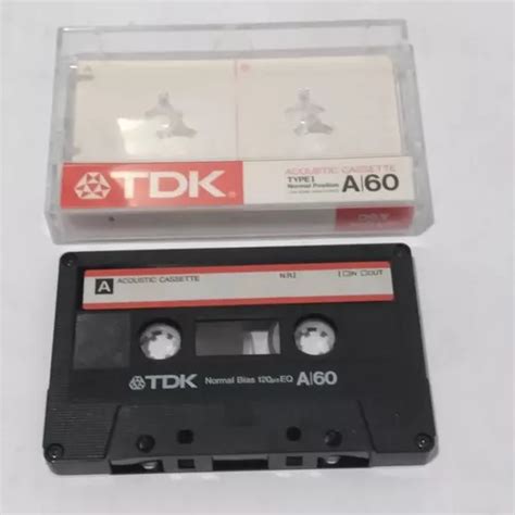 Fita Cassete K Tdk Type I A Acoustic Cassette Parcelamento Sem