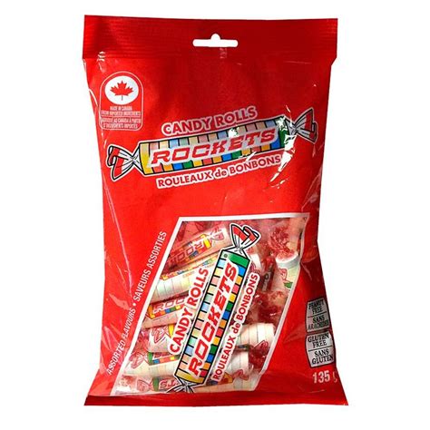 Rockets Candy Rolls-135 g | Retro Canadian Candy