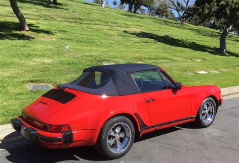 Porsche Cabriolet Turbo Look W O Whale Tail For Sale