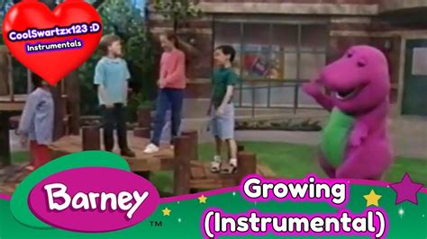 Barney Growing Instrumental Youtube