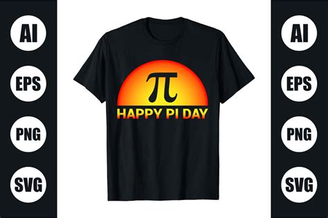 Happy Pi Day Best Pi T Shirt Design Graphic By Nobabsorkar1