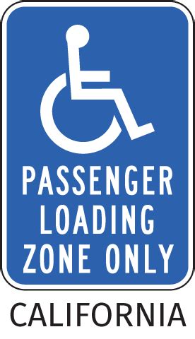 Buy California Handicap Parking Signs Orders Over 49 Ship Free