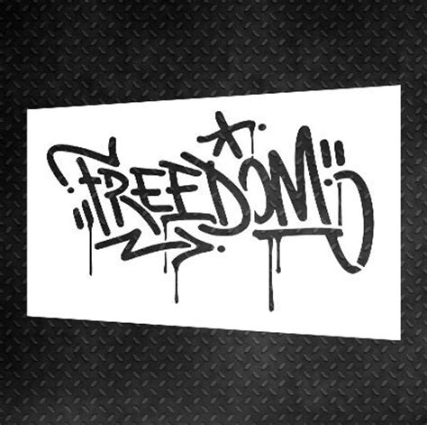 Graffiti Stencils Street Art Style Name Stencils Urban - Etsy