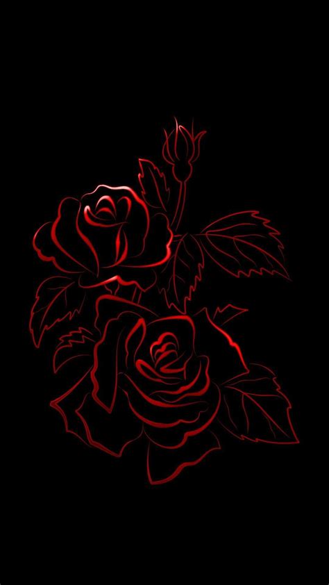 Dark Red Roses Wallpapers - Top Free Dark Red Roses Backgrounds ...