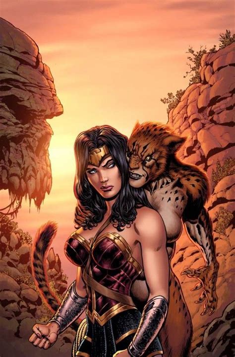 Liam Sharp Draws Cheetah And Shares Wonder Woman 3 Cover Wonder