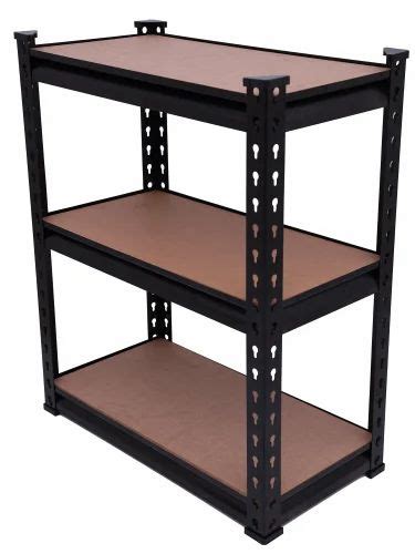 Boltless Rivet Shelving Storage Rack Wooden Shelf Adjustable Shelf