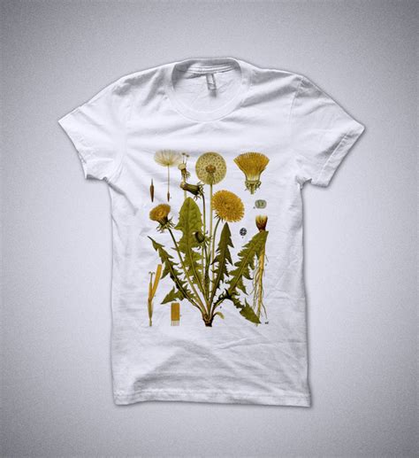 Dandelion Shirt Dandelion T Shirt Vintage Dandelion Plant Etsy