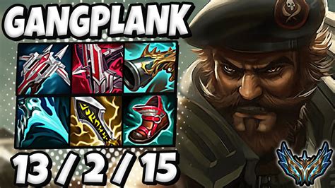 T1 Zeus Gangplank Vs Malphite TOP Patch 12 14 Korea Challenger